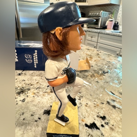 2006 collectors bobble head/ Derrick Turnbow #59 Milwaukee Brewers - Picture 7 of 7